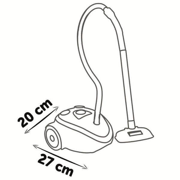 SMOBY - Rowenta Cylinderdammsugare - från 3 år