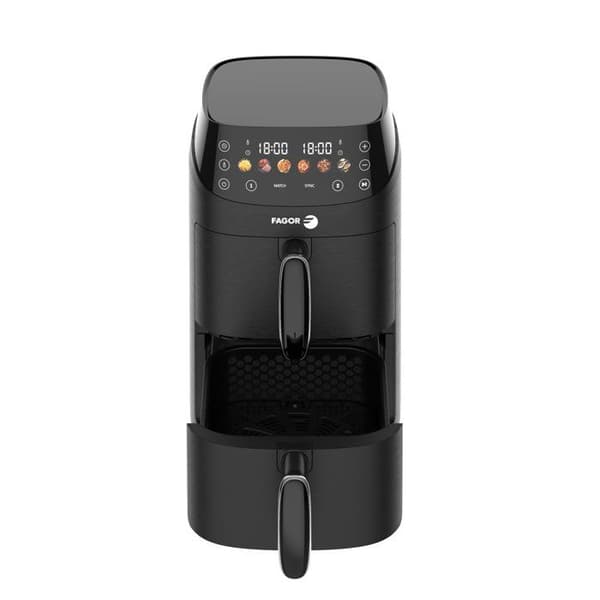 Airfryer - FAGOR - FG3301 - 5L kapacitet - Dubbla 2,5L tankar - 6 program - 2000W