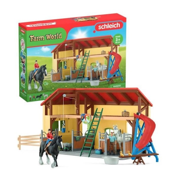 Schleich - Stable - 42485 - Farm World Range