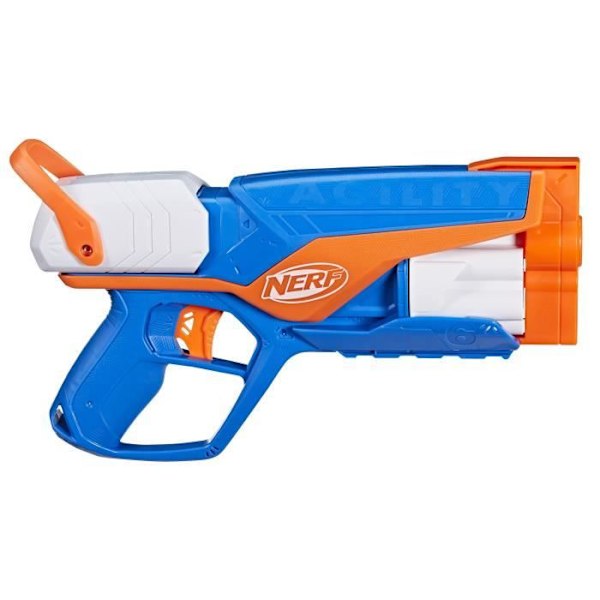 NERF blaster Agility N Series, 12 Nerf N1 pilar endast för Nerf N Series blasters, 6 dartpipor, utomhusspel