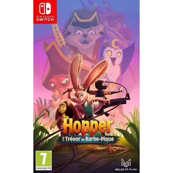 Hopper och Barbe-Piques skatt - Nintendo Switch-spel
