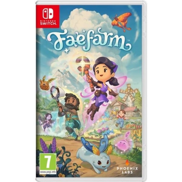Fae Farm - Standard Edition - Nintendo Switch-spel - Onlineläge - Äventyr - 1 till 4 spelare