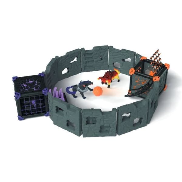 BattleCave Arena: Lava vs Darkness, stridsarena för Eldrador-figurer, SCHLEICH 42673 Eldrador Creatures, 7 år