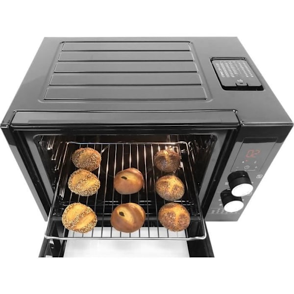 Miniugn - BEKO - BMF30QVB - 30 L - Multifunktion - Omrörd värme - LED-skärm - 7 funktioner - Svart