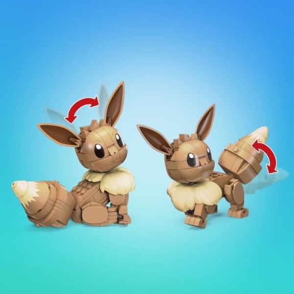 Mega Construx - Pokemon - Eevee Medium - Byggleksak