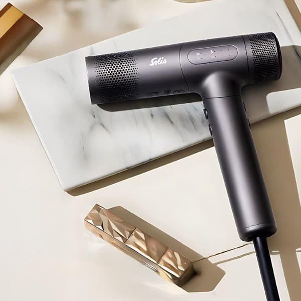 Hårtork - SOLIS - AirVolution 280 SE - 1600 W - Grå