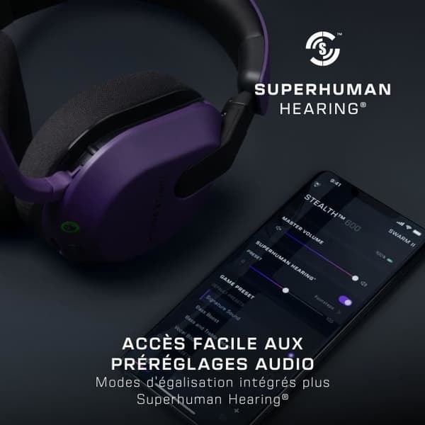 Trådlöst spelheadset - TURTLE BEACH - TBS-2102-45 - Stealth 600 - Gen 3 - XB - Lila