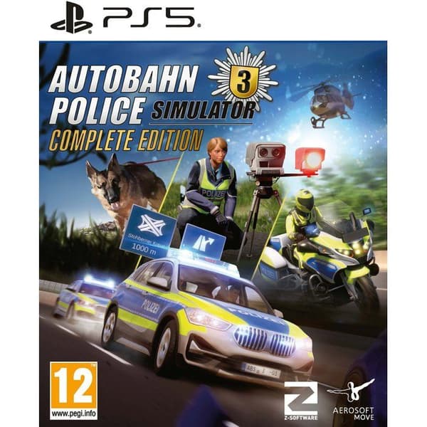 Autobahn Police Simulator 3: Komplett utgåva - PS5-spel