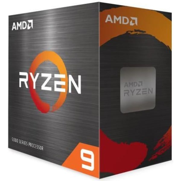 AMD RYZEN 9 5900X - AM4 - 4,80 GHz - 12-kärnig processor