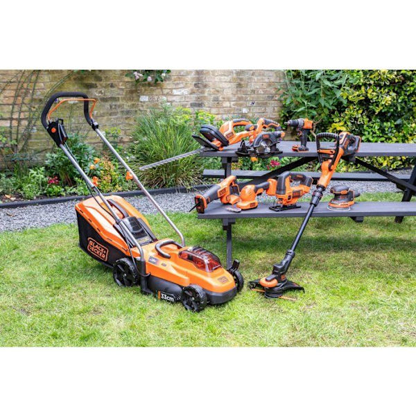 Black & Decker sladdlös häcksax och grässax - BCSS18B-XJ - 18V - Batteri ingår ej