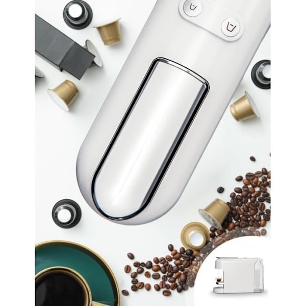 Kapselkaffemaskin - ARTHUR MARTIN - AMN230B - Espresso & Lungo - Snabb förberedelse