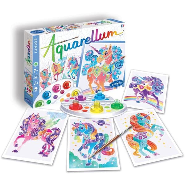 SENTOSPHERE Aquarellum Junior Unicorn Game - För barn