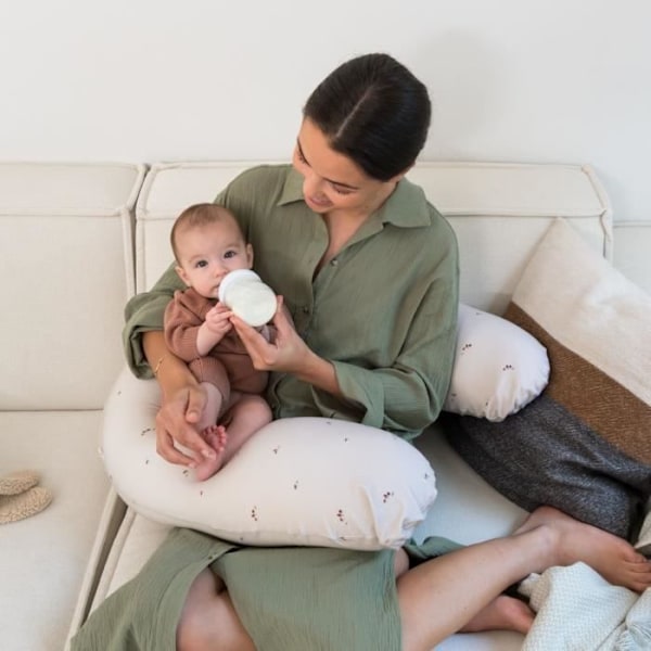 doomoo Buddy Gravid och amningskudde - Optimal komfort för mamma och bebis, svamp