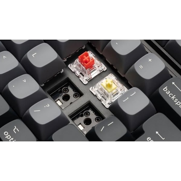 Mekaniskt speltangentbord - Röd mekanisk switch - KEYCHRON Q3 Pro SE - ANSI - RGB-bakgrundsbelysning