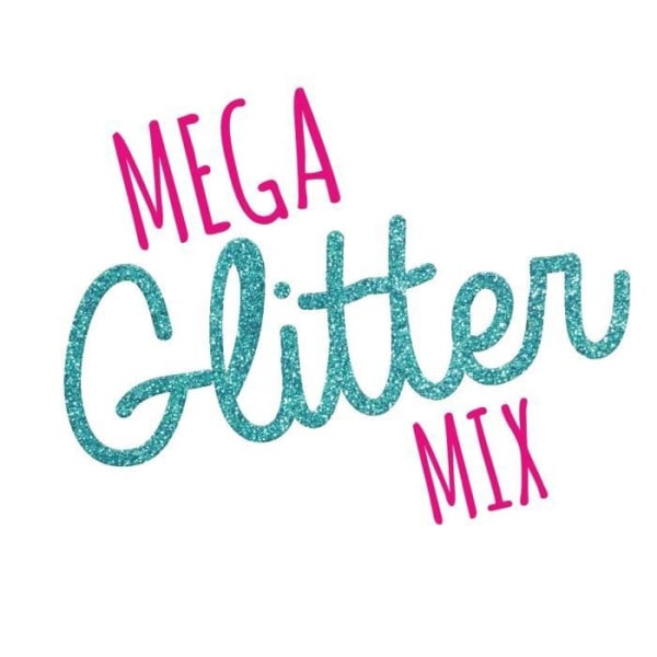 SES CREATIVE Glitter DIY Mega Kit - Glitter DIY Set