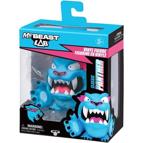 Vinylfigur - Älgleksaker - Classic Panther Mr. Beast Lab - 8,8 cm, Collection
