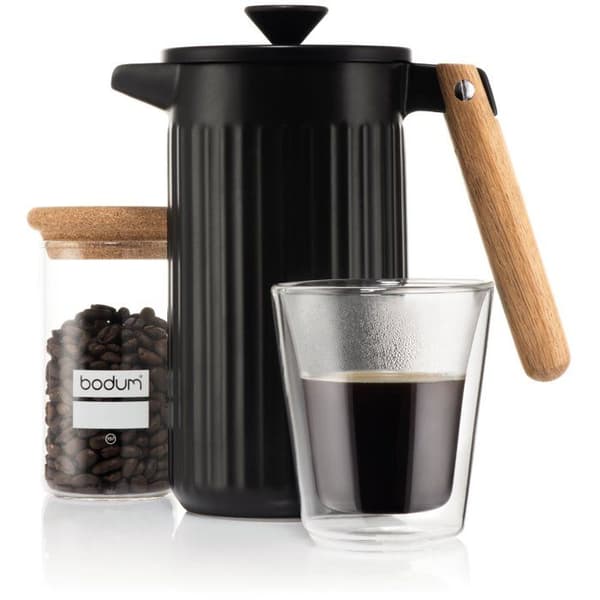 Fransk presskaffebryggare - BODUM - Douro - Porslin - 8 koppar - 1 liter