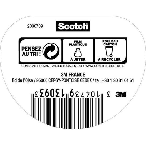 3M Kraft-förpackningstejp - 50mx48mm