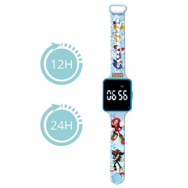 Lexibook - Sonic - Connected LED-klocka - Justerbart armband