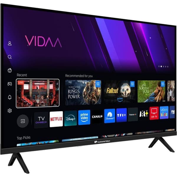 CONTINENTAL EDISON - CELED32SVHD26B6 - 32'' (80 cm) LED HD-TV - SMART VIDAA - 2xHDMI - 2xUSB
