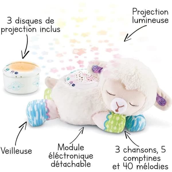 VTECH BABY - Manon, Lumi Mouton Starry Night 3 i 1