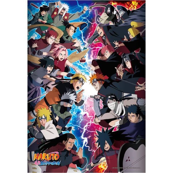 Pussel Naruto Shippuden 1053 supersmå bitar - EPOCH Pussel - 8402F