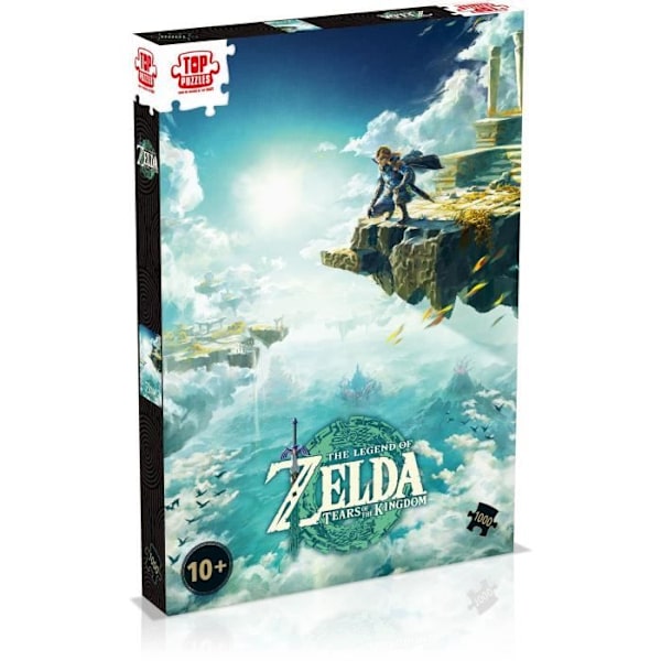 Pussel The Legend of Zelda: Tears of the Kingdom 1000 bitar - VINNANDE RÖTT