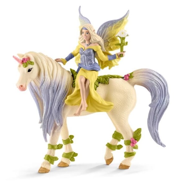 Schleich - Fairy kommer att vara med Flower Unicorn - 70565