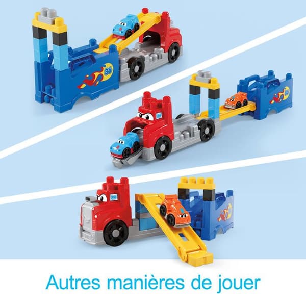 MEGA BLOKS - Racing- och bygglastbil - 19-delars set - MEGA Bloks - JFR29