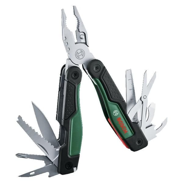 Bosch 16-i-1 multiverktyg (softgrip-låsningsfunktion i rostfritt stål 16 funktioner)