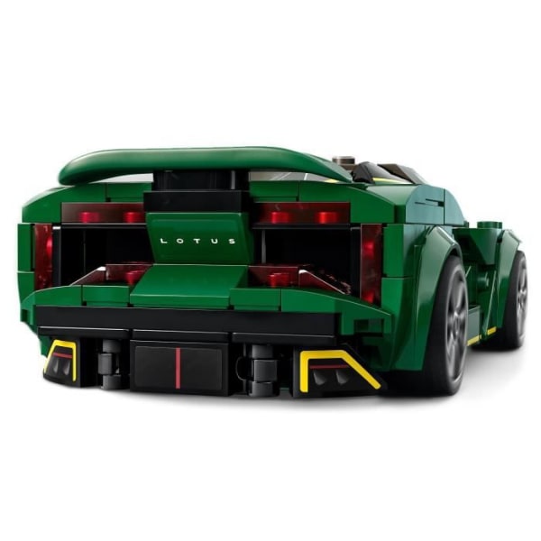 LEGO 76907 Speed Champions Lotus Evija racerbil, nedskalad leksak med minifigur för racerförare, barnleksak