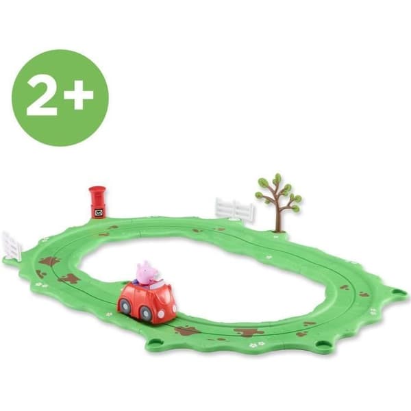 Bilset - BANDAI - Peppa Pig Susar Runt - COP8343