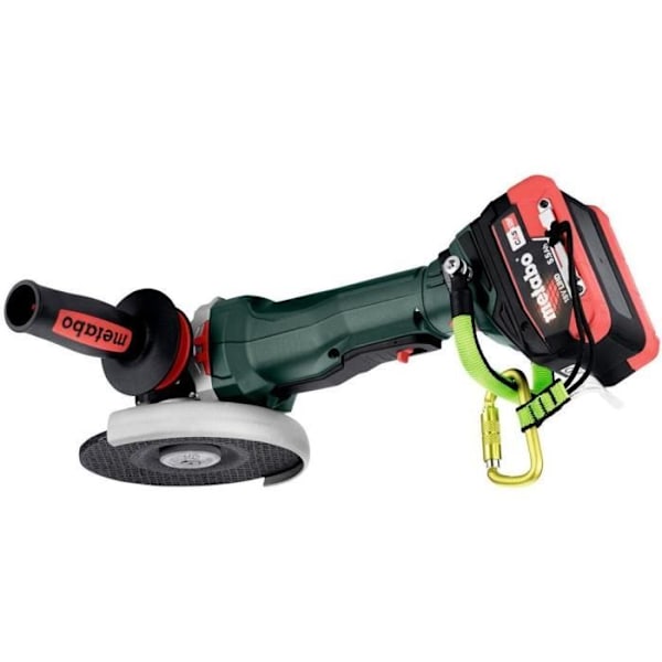 Sladdlös vinkelslip - METABO - WPBA 18 LTX BL 15-125 Quick DS - 18 V - MetaBOX 165 L
