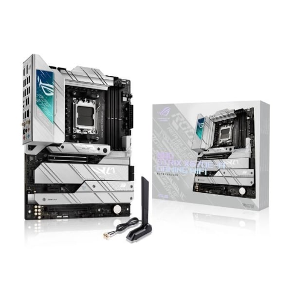 ASUS ROG STRIX X670E-A GAMING WIFI Moderkortsuttag AM5 AMD X670