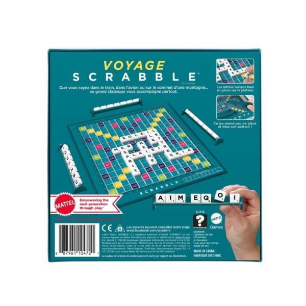 SCRABBLE - Scrabble Voyage - Brädspel