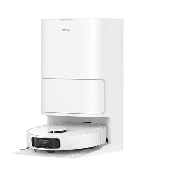 MOVA E40 Ultra robotdammsugare med mopp 19 000 Pa, HEPA, smart lasersensor, vit Vit
