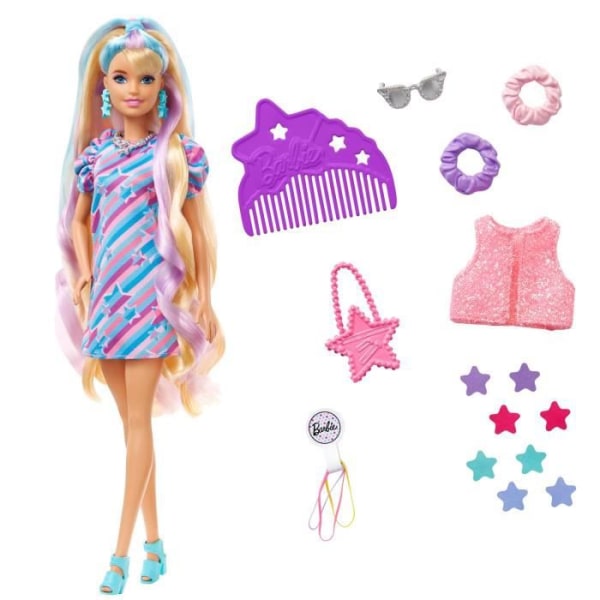 Barbie - Barbie Ultra-Hair Blonde - Docka - 3 år och +