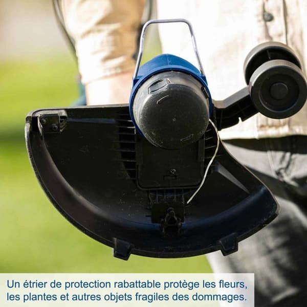 2-i-1 sladdlös trimmer C-LT300-X + 2Ah batteri + laddare