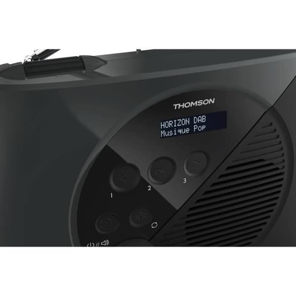 FM-radio - THOMSON - DAB - Grå och svart