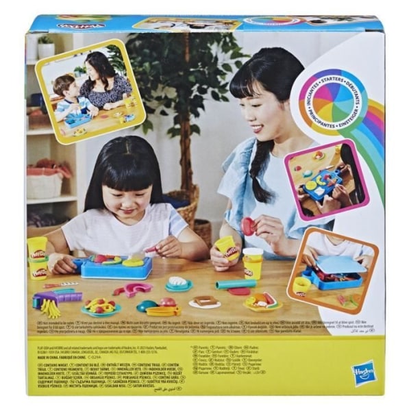 Play-Doh Little Chef's Kit, Modelleringsdeg, 14 kökstillbehör, förskoleleksaker