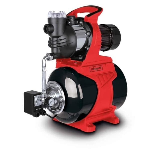 Hushållsvattenpump - Scheppach - HWW1400c -1300 W - 6000 L/h - 4,8 bar