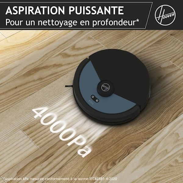 Robotdammsugare och mopp - HOOVER HG450HP HYDRO Pro - 4000 Pa - Autonomi: 120 min - 65 dBA