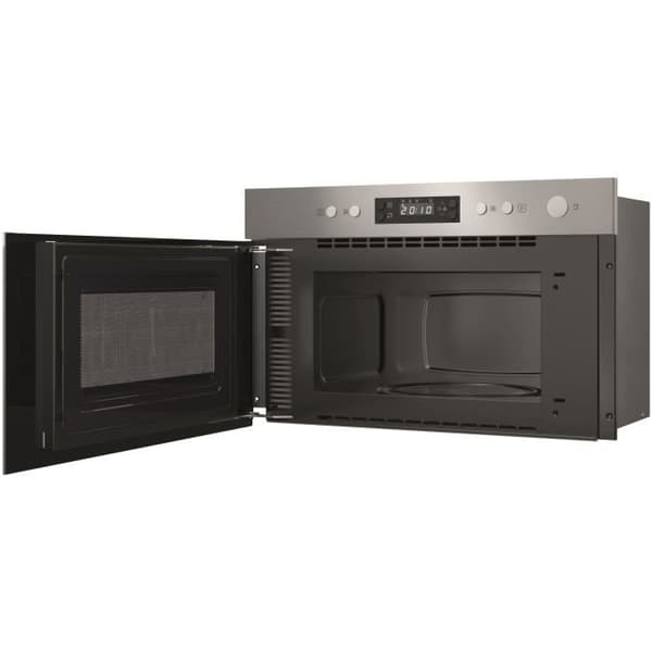 Inbyggd mikrovågsugn - HOTPOINT - HAM 212O X - Rostfritt stål - 22 L