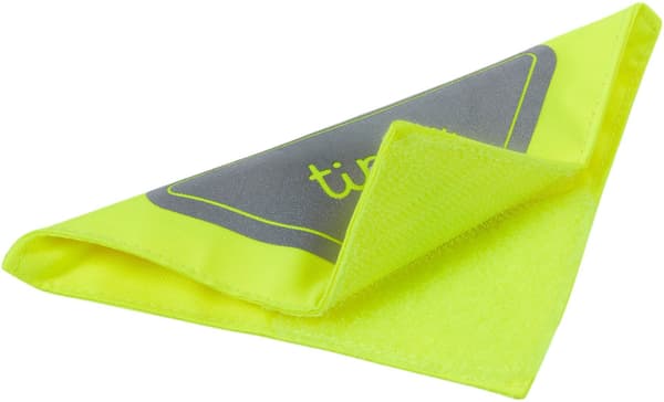 Reflekterande märken - TINEO - Kardborreknäppning - Fluorescerande gul