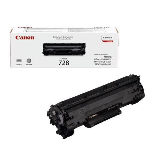 Canon 728 svart lasertoner