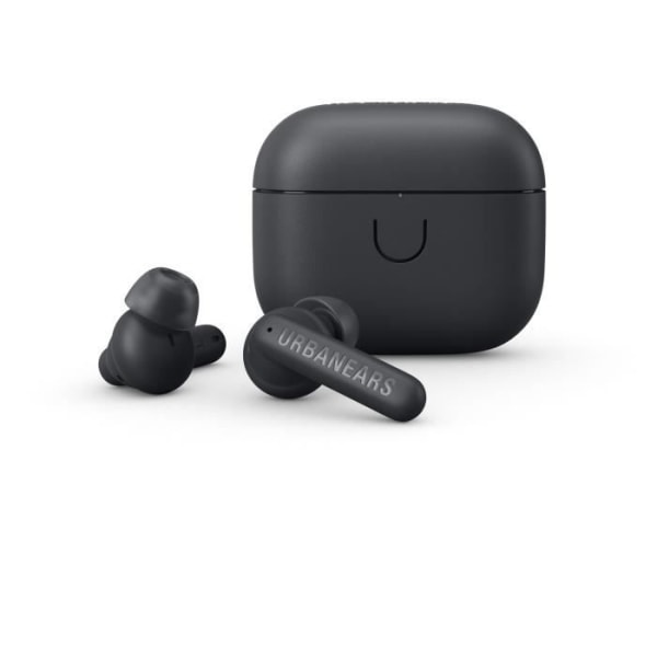 Bluetooth trådlösa hörlurar - Urban Ears BOO TIP - Kolsvart - 30 timmars batteritid - Kolsvart