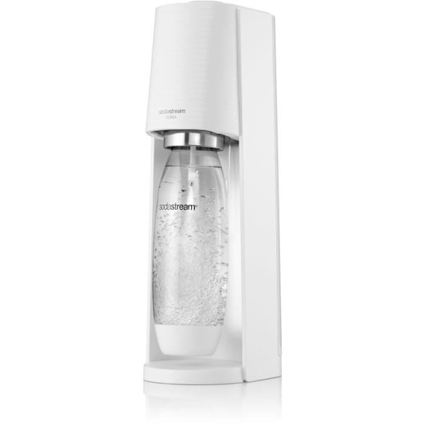 SODASTREAM TERRABILV - Vit TERRA maskin Pack 2 LV flaskor + 1 CQC utbytescylinder