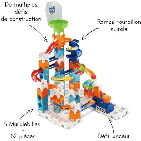 VTECH - Marble Rush Ball Track - Äventyrsset S100