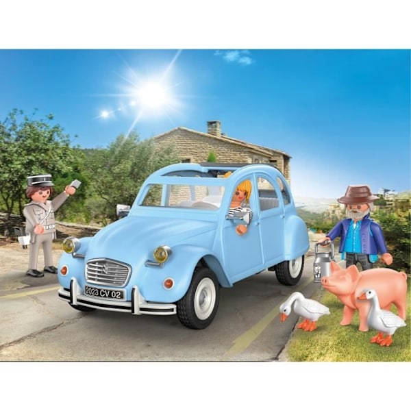 Playmobil - 70640 - Citroën 2CV - Classic Cars - Collection Car