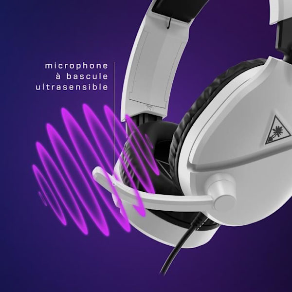 Multi-plattform gaming headset - TURTLE BEACH - Recon 70P - Vit